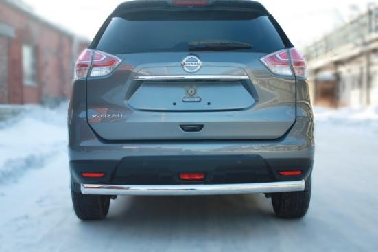 Защита задняя ОВАЛ D 75x42