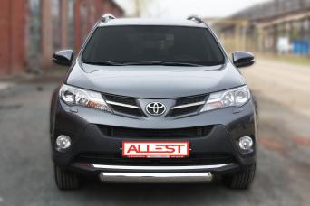 Защита передняя (ОВАЛ) D75х42