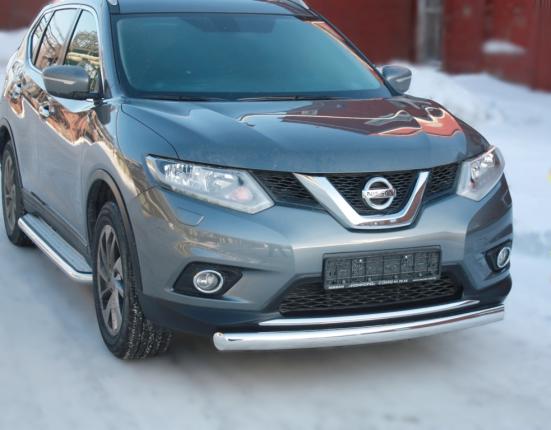 Защита передняя ОВАЛ D 75x42