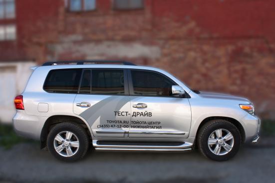 Защита порогов (аналог Lexus) D50,8