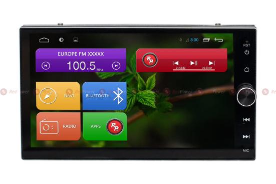 RedPower 31000 ANDROID 7 универсальная автомагнитола