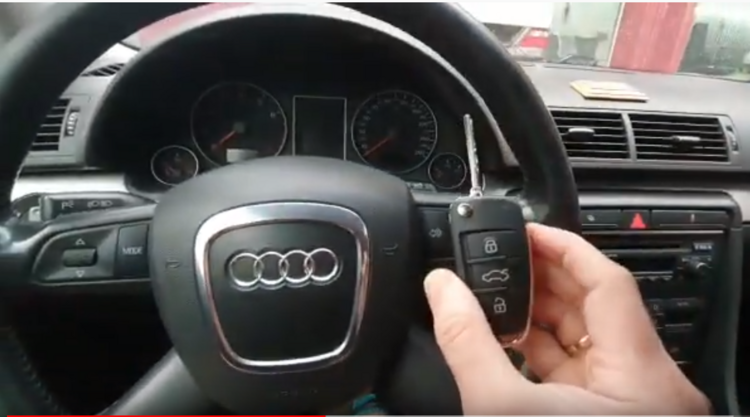 Audi A4 Изготовление дополнительных ключей