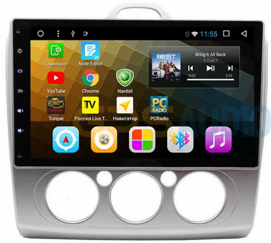 FORD FOCUS II 2005-2011 НА ANDROID 7.1 CARDROX CD-4033